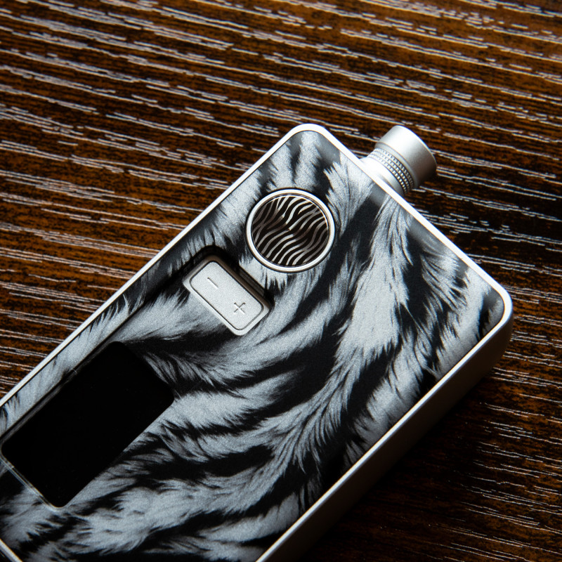 Snow Tiger Button dotAIO V3 – Premium Stainless Custom | Dotmod