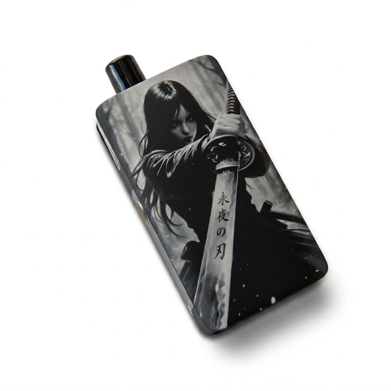 DotPod Max Onna Custom V1.5 – 60W Samurai Engraved Pod | Dotmod